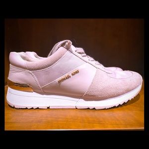 Michael Kors Rose Gold Sneakers